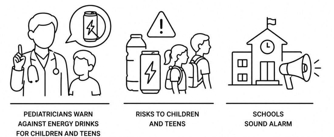 Loma Linda University News Reports Pediatricians Warn Against Energy Drinks for Children and Teens as Schools Sound Alarm