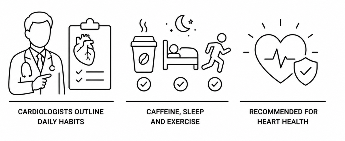 Lao Dong Reports Cardiologists Outline Daily Habits That Protect Heart Health as Caffeine Joins Sleep and Exercise on Recommended List