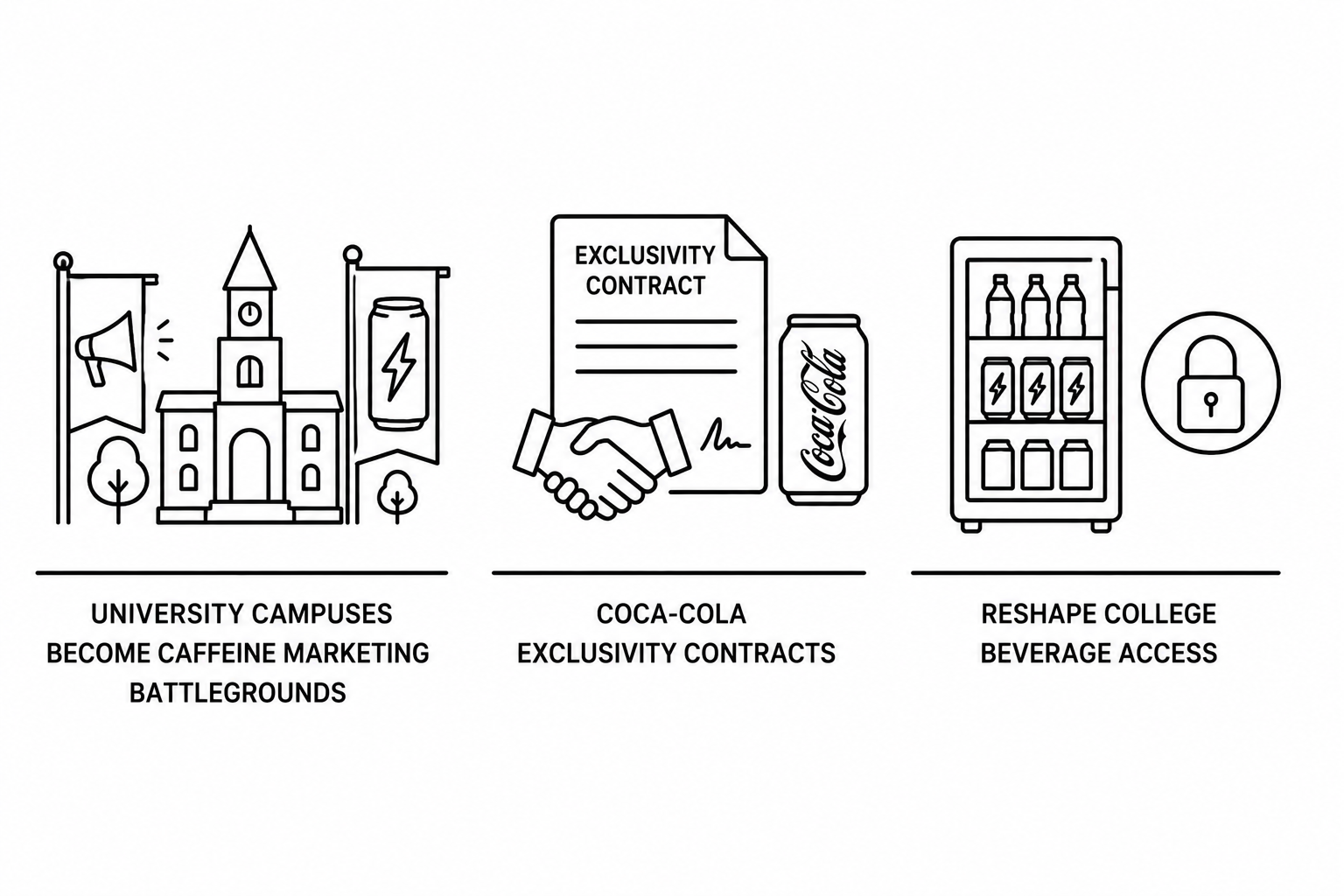 Chicago Maroon Reports University Campuses Become Caffeine Marketing Battlegrounds as Coca-Cola Exclusivity Contracts Reshape College Beverage Access