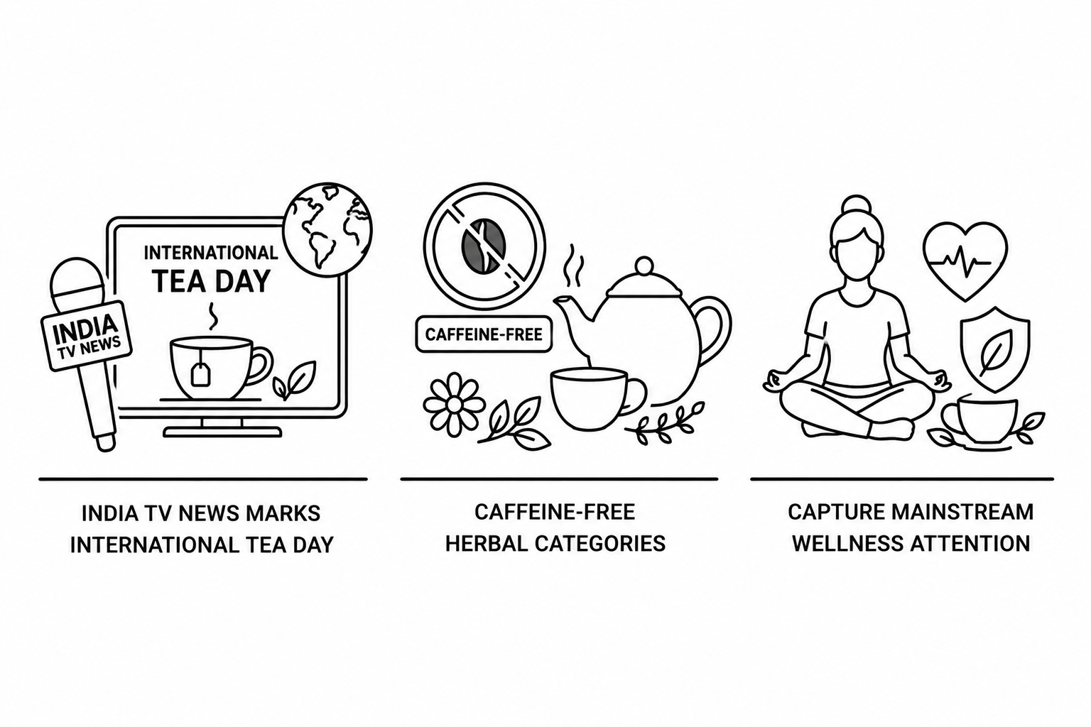India TV News Marks International Tea Day as Caffeine-Free Herbal Categories Capture Mainstream Wellness Attention
