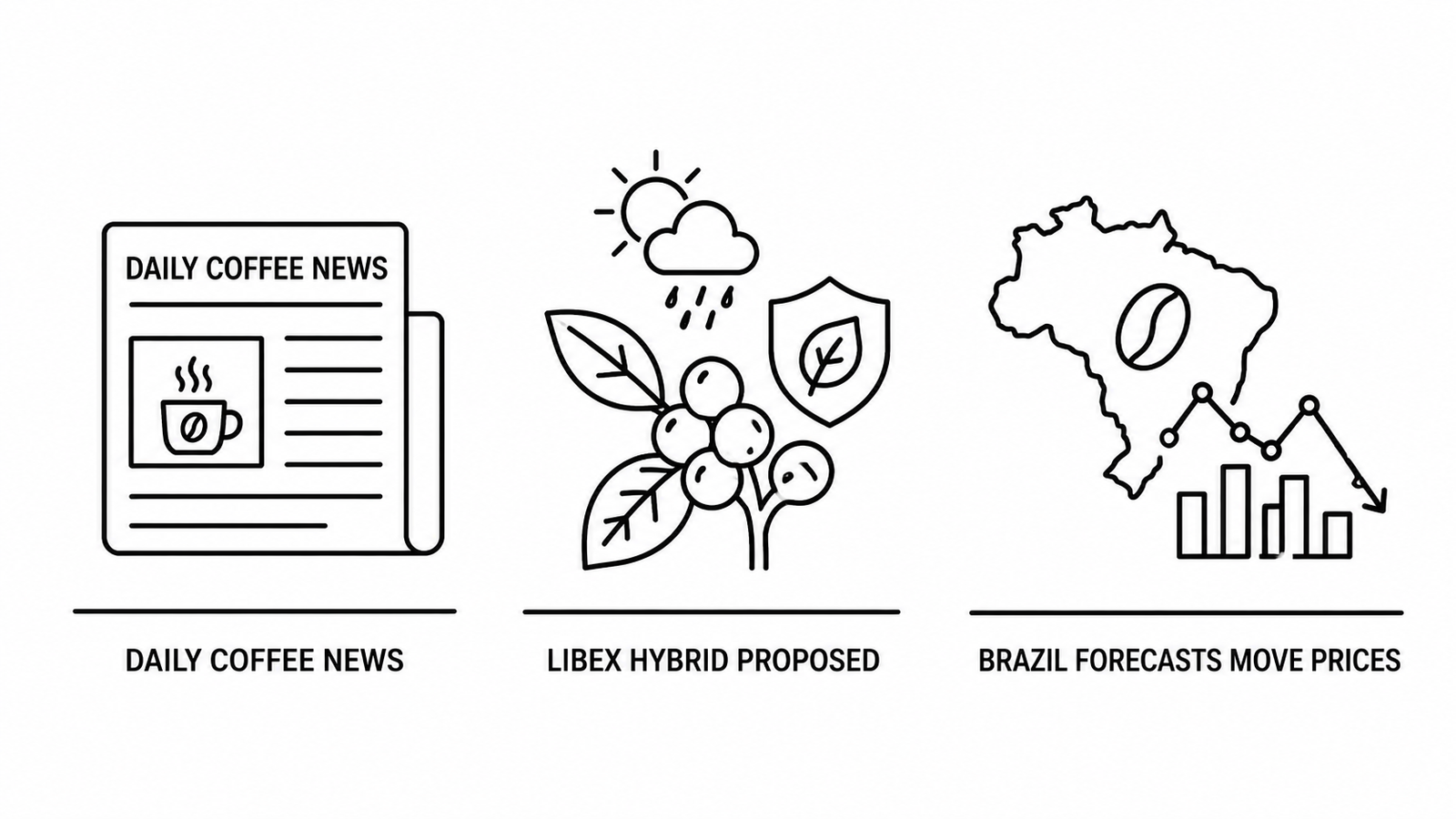 Daily Coffee News Reports Royal Botanic Gardens Propose Climate-Resilient Libex Coffee Hybrid as Brazil Crop Forecasts Disrupt Coffee Prices