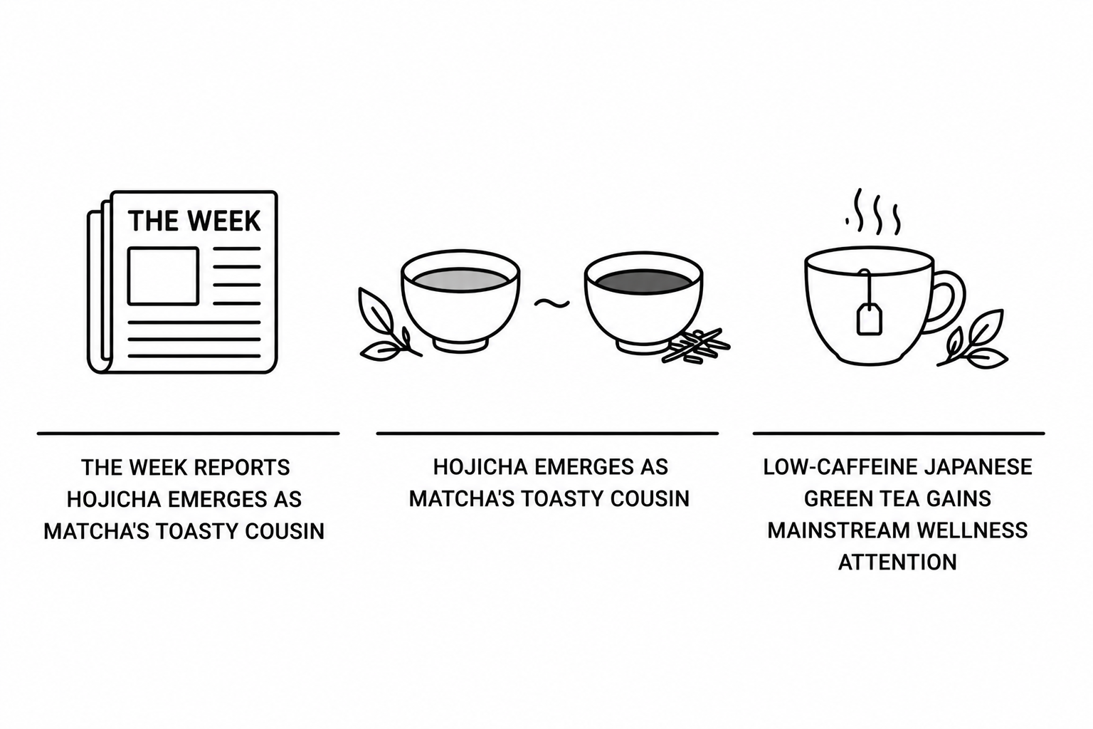 The Week Reports Hojicha Emerges as Matcha’s Toasty Cousin as Low-Caffeine Japanese Green Tea Gains Mainstream Wellness Attention