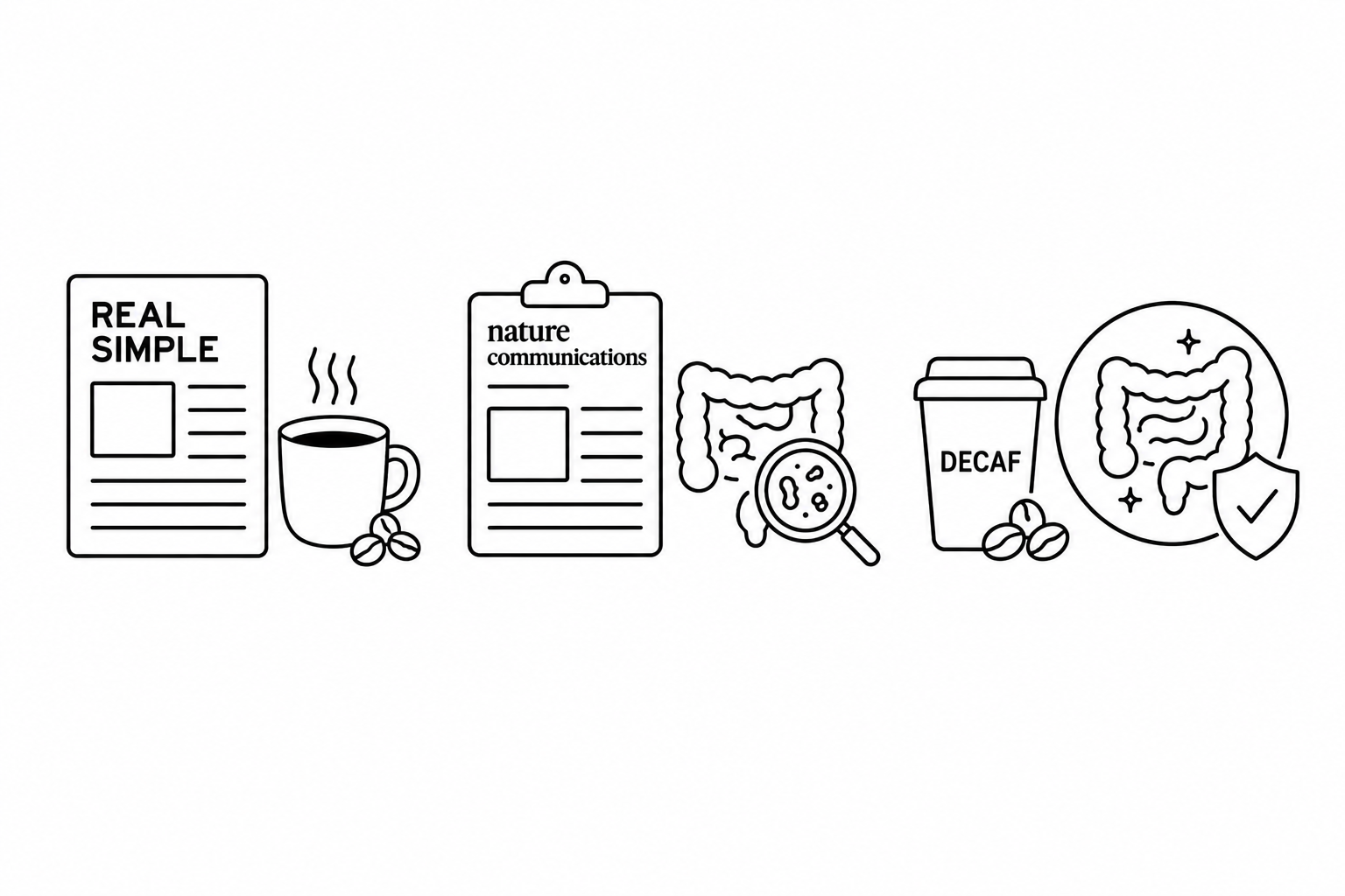 Real Simple Reports New Nature Communications Study Finds Coffee Boosts Gut Health Even for Decaf Drinkers as Microbiome Research Expands