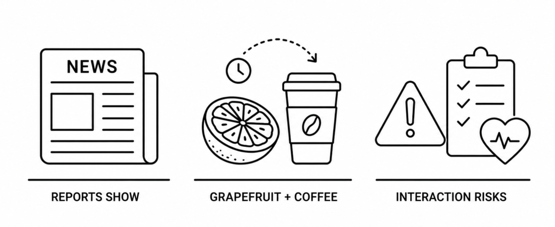 Fox News Reports Grapefruit Could Make Your Coffee Buzz Last Longer as Experts Warn About Hidden Daily Caffeine Interaction Risks