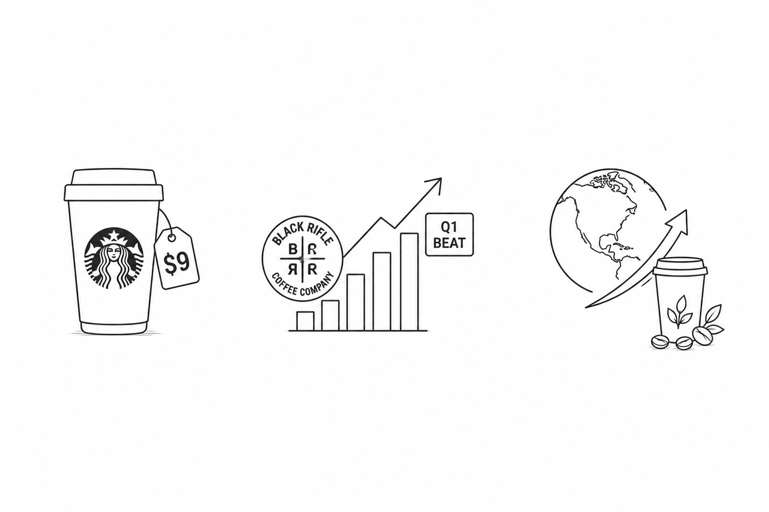 Coffee Prices Brew a New Caffeine Market Reality: Why Starbucks’ $9 Premium Coffee and Black Rifle’s Q1 Beat Signal Massive 2026 Caffeine Industry Shifts