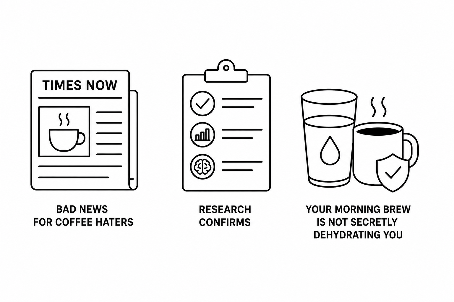 Times Now Reports Bad News for Coffee Haters as Research Confirms Your Morning Brew Is Not Secretly Dehydrating You