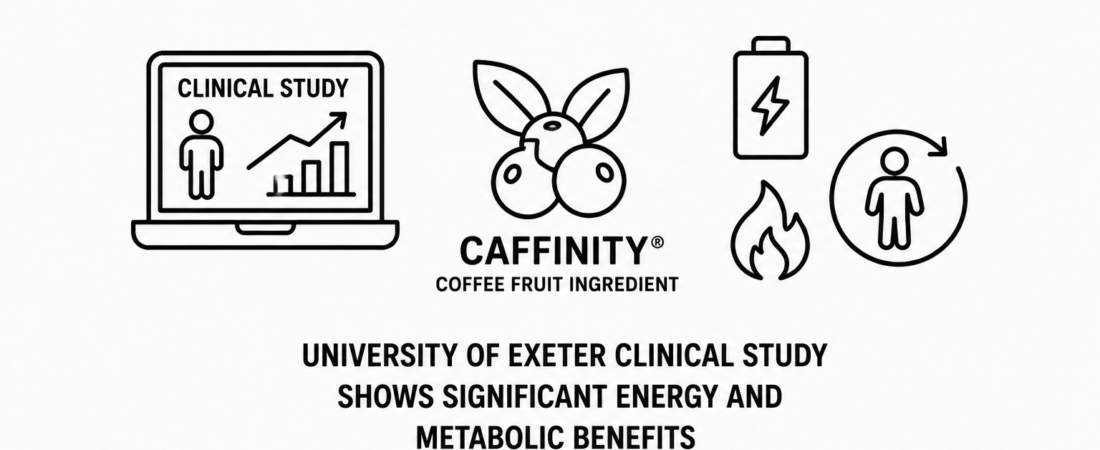 Yahoo Finance and Morningstar Report University of Exeter Clinical Study Shows Significant Energy and Metabolic Benefits of FutureCeuticals Caffinity Coffee Fruit Ingredient