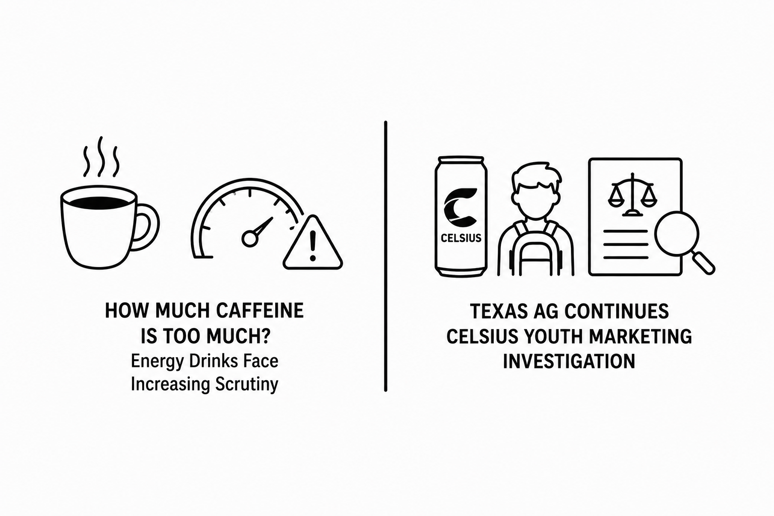 The Food Institute Reports How Much Caffeine Is Too Much as Energy Drinks Face Increasing Scrutiny and Texas AG Continues Celsius Youth Marketing Investigation