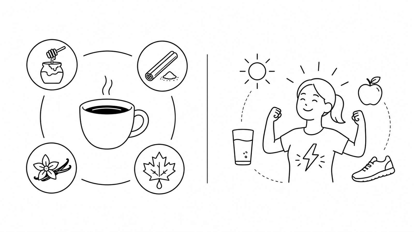 Healthy Daily Steps Reports Four Natural Ways to Sweeten Your Coffee as MSN Documents How to Stay Energized Without Caffeine