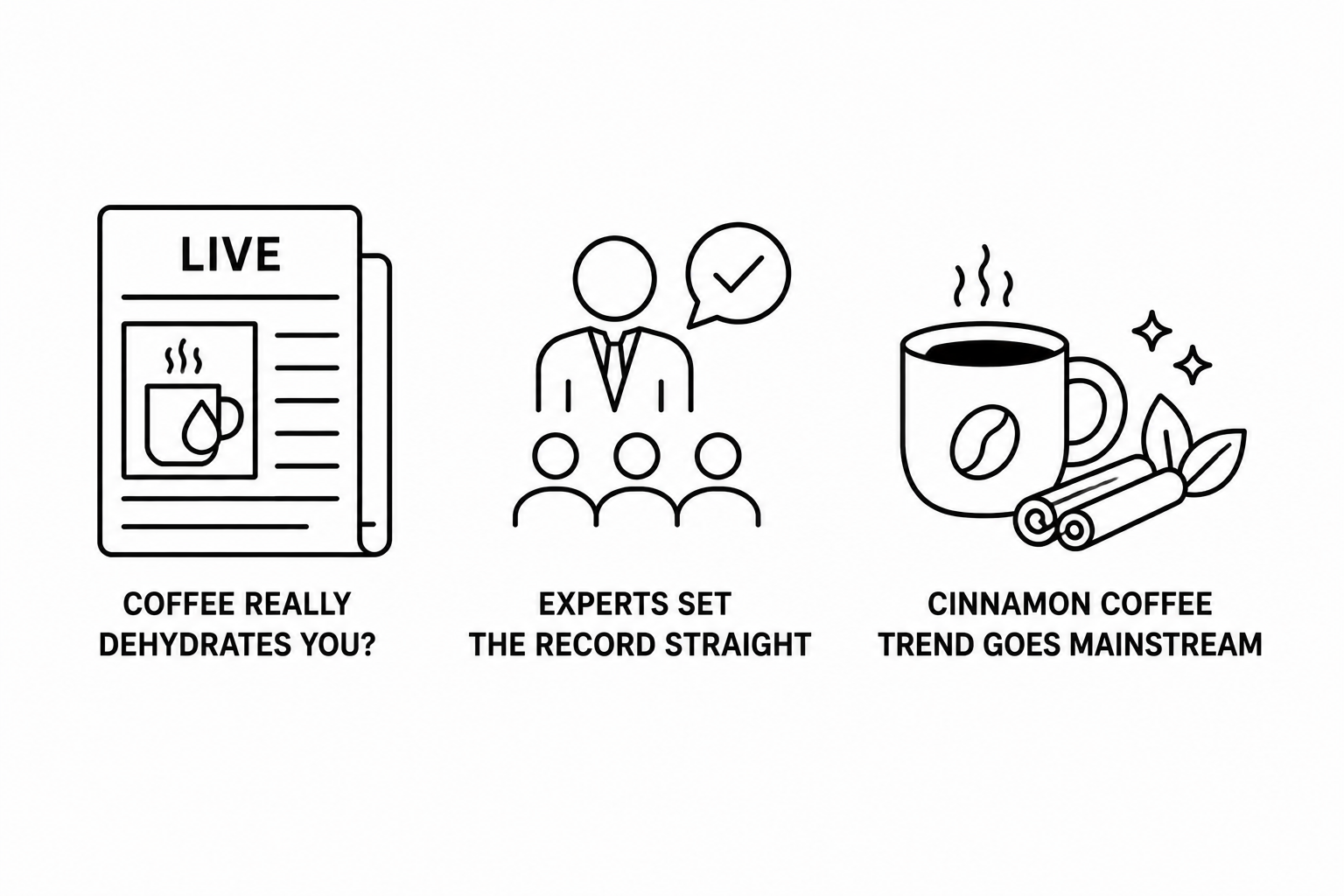 ABP Live Reports Experts Set the Record Straight on Whether Coffee Really Dehydrates You as Cinnamon Coffee Surprising Ingredient Trend Reaches Mainstream