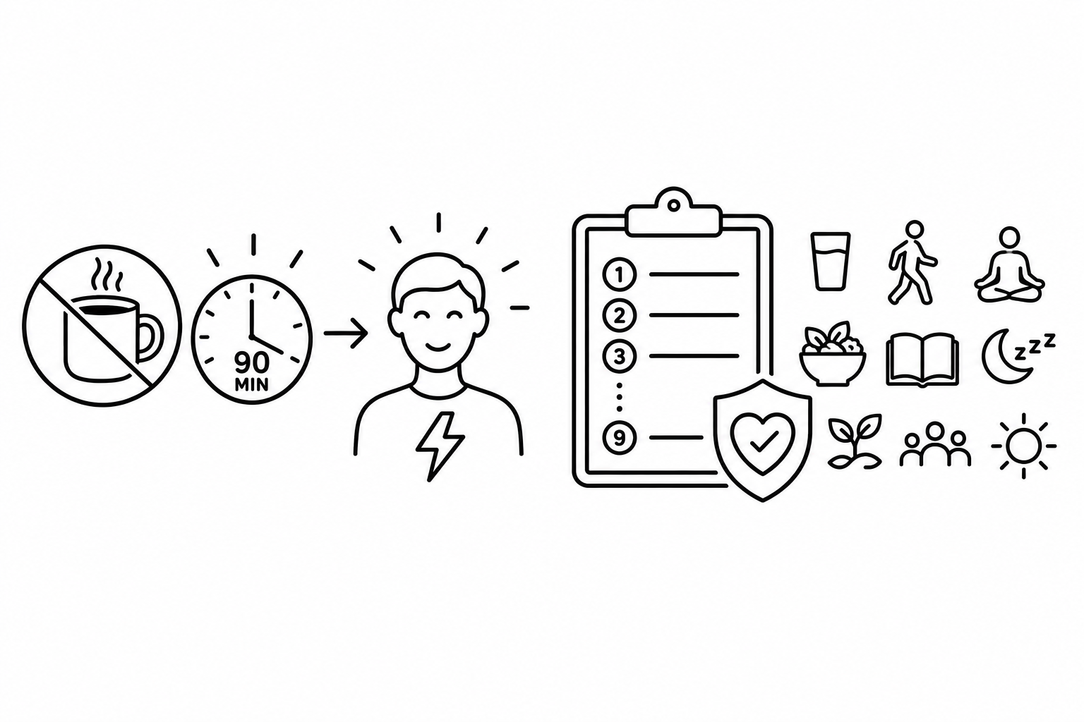 Verywell Health Reports Delaying Morning Coffee by 90 Minutes Changes Energy as Everyday Health Documents Nine Micro Habits That Boost Longevity