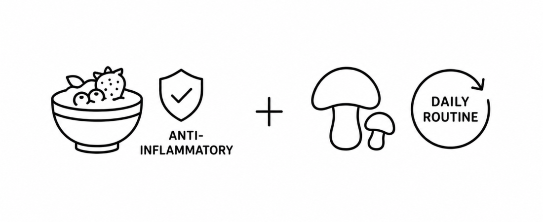 AOL Reports the Number One Anti-Inflammatory Breakfast According to Dietitians as Trend Hunter Documents Upgraded Functional Mushroom Solutions for Daily Routines