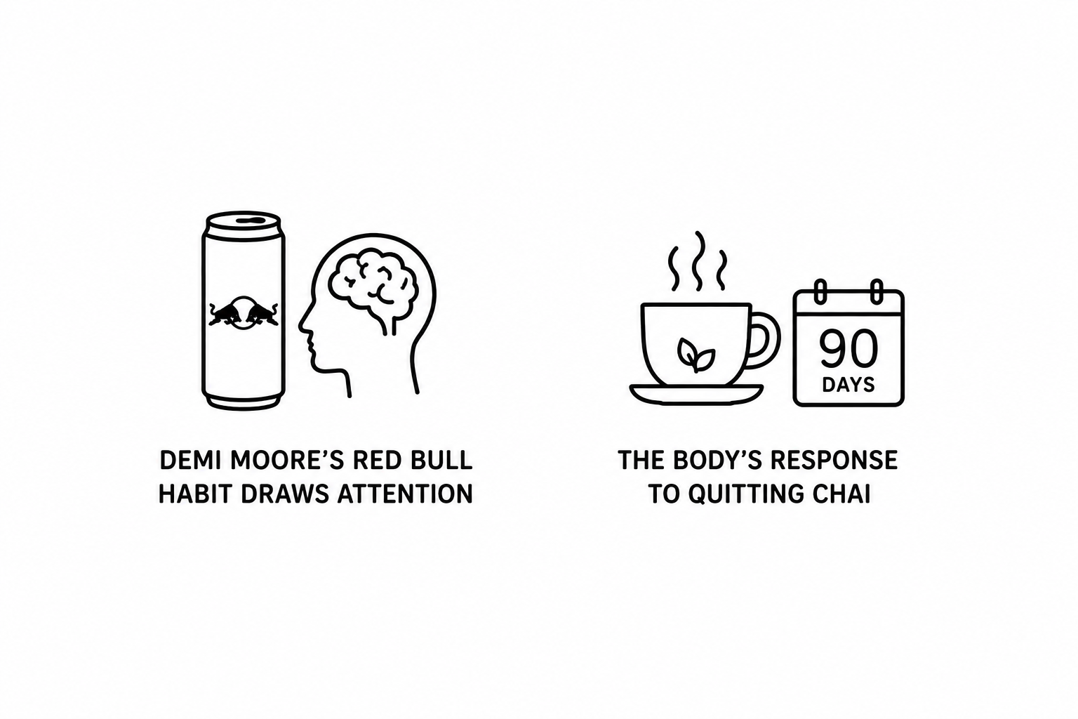Morning Honey Reports Demi Moore’s Red Bull Habit Draws Psychologist Attention as Indian Express Documents the Body’s Response to Quitting Chai for 90 Days