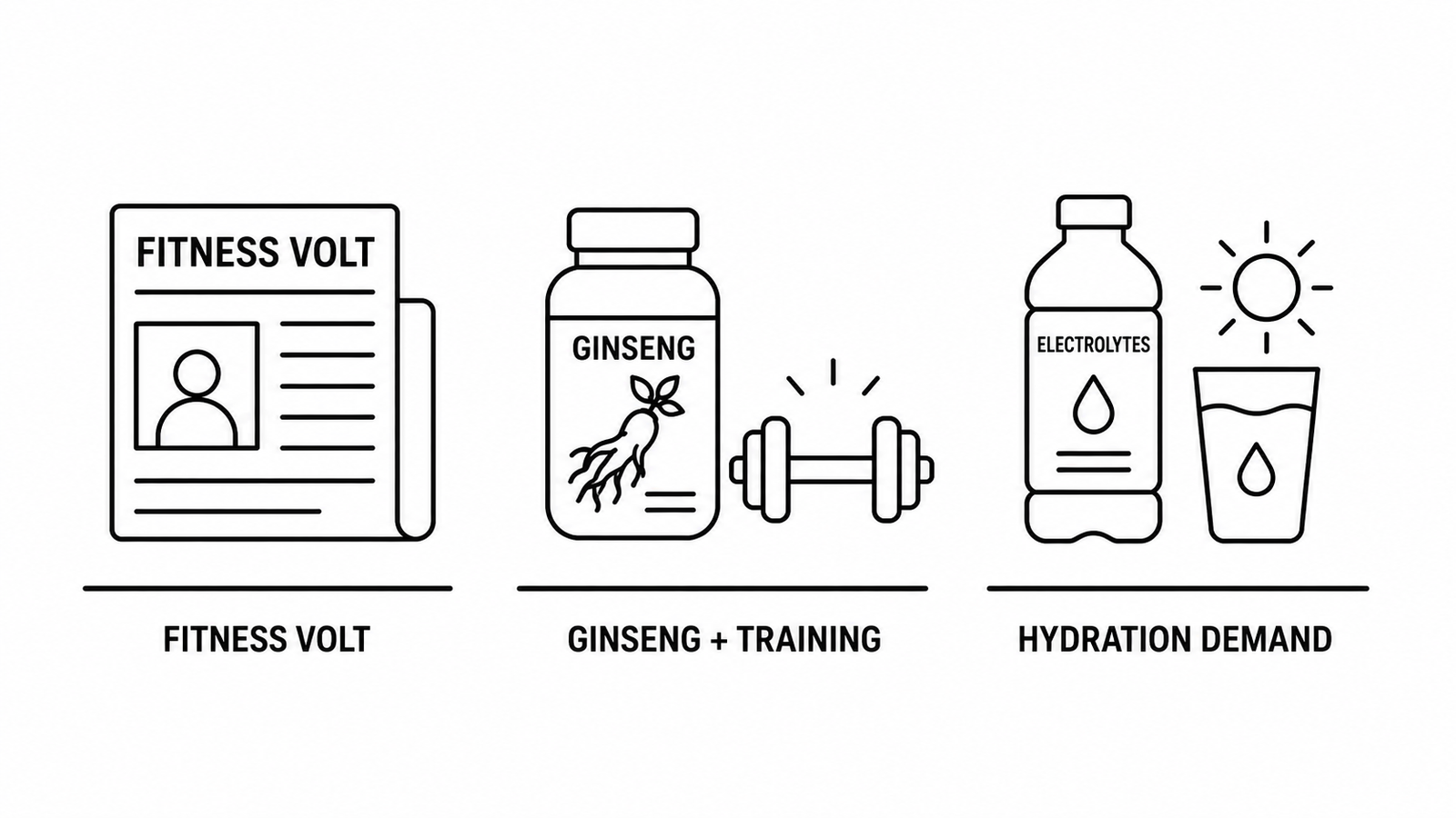 Fitness Volt Reports Ginseng for Energy and Training Gains Mainstream Coverage as Gulf News Documents Electrolyte Drink Summer Hydration Demand