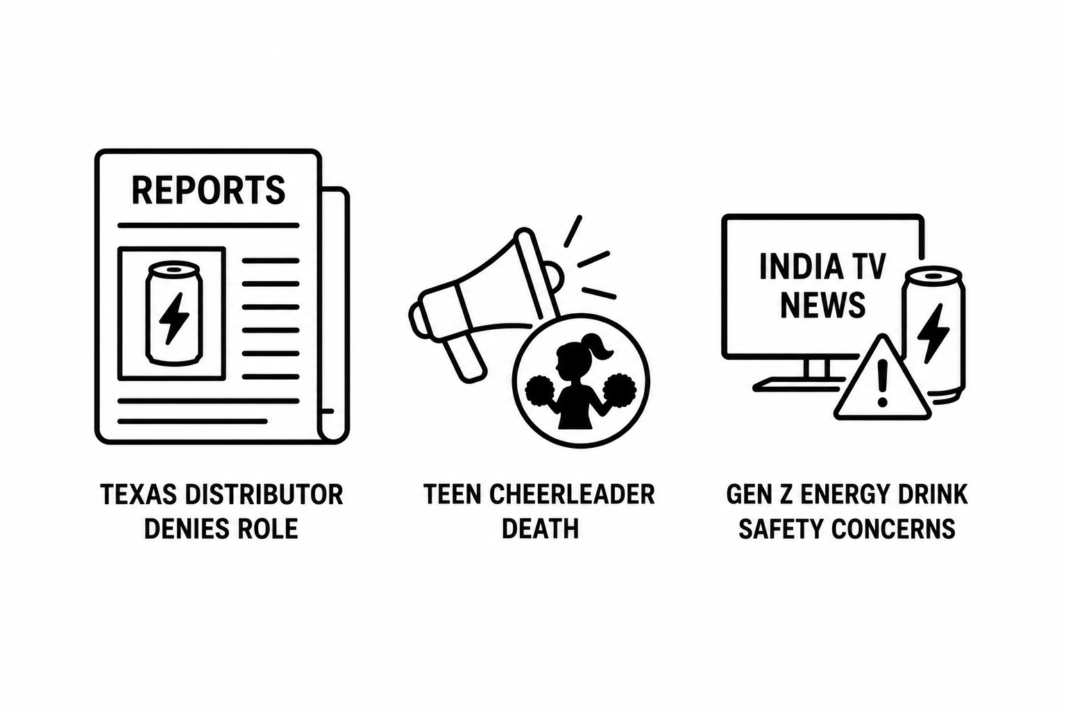 MySA and MSN Report Texas Energy Drink Distributor Denies Role in Teen Cheerleader Death as India TV News Documents Gen Z Energy Drink Safety Concerns