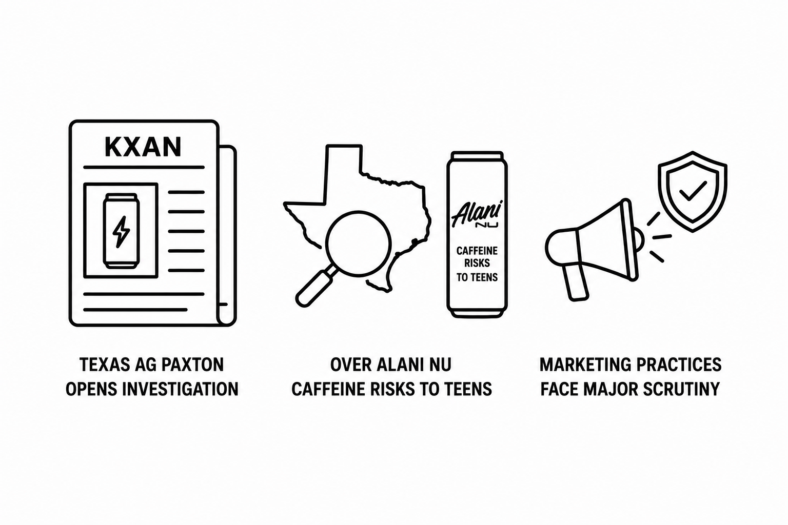KXAN & CBS Report Texas AG Paxton Opens Investigation Into Celsius Energy Drink Maker Over Alani Nu Caffeine Risks to Teens as Marketing Practices Face Major Scrutiny