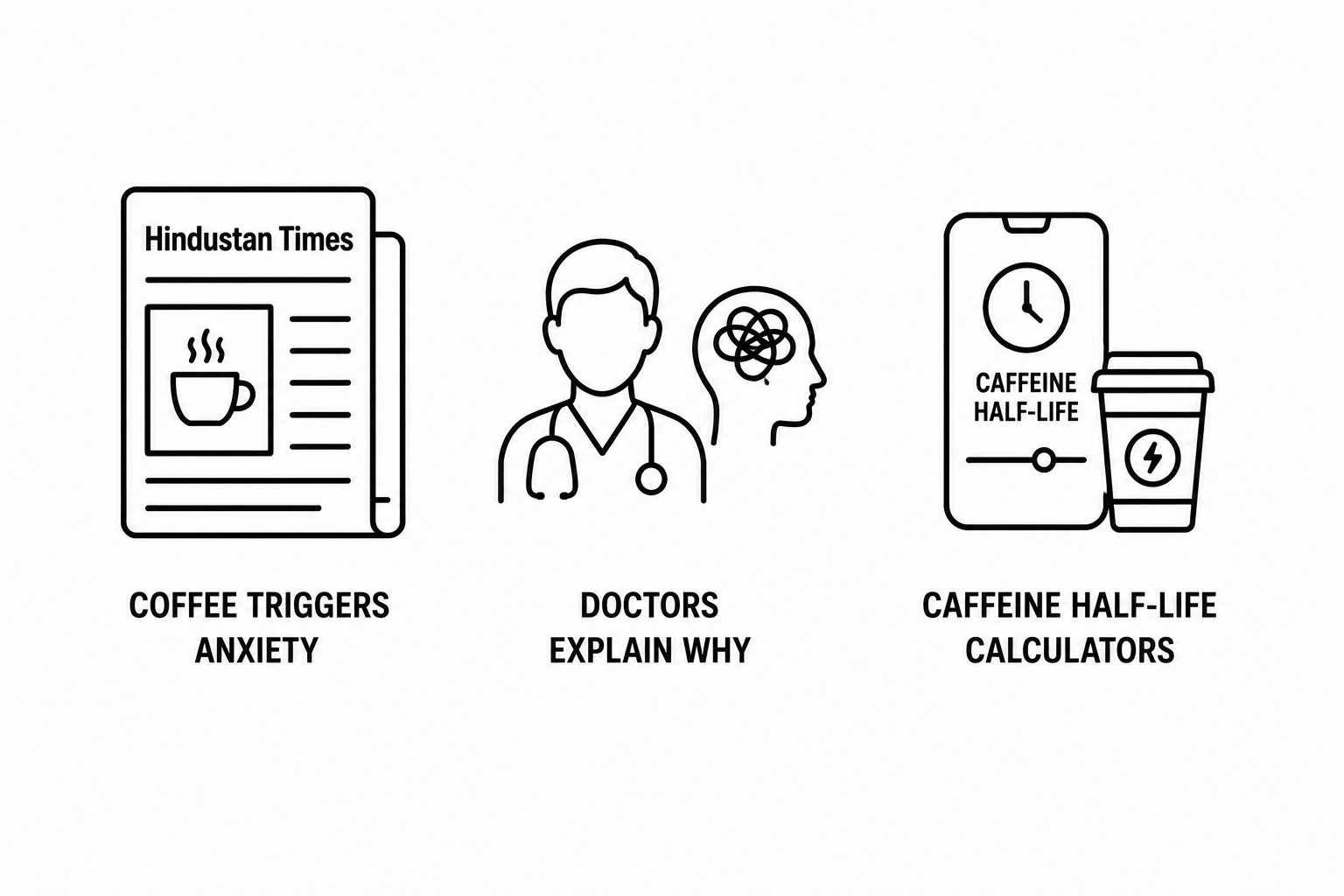 Hindustan Times Reports Doctors Explain Why Coffee Triggers Anxiety as Trend Hunter Documents Caffeine Half-Life Calculators Reaching Mainstream Consumer Adoption