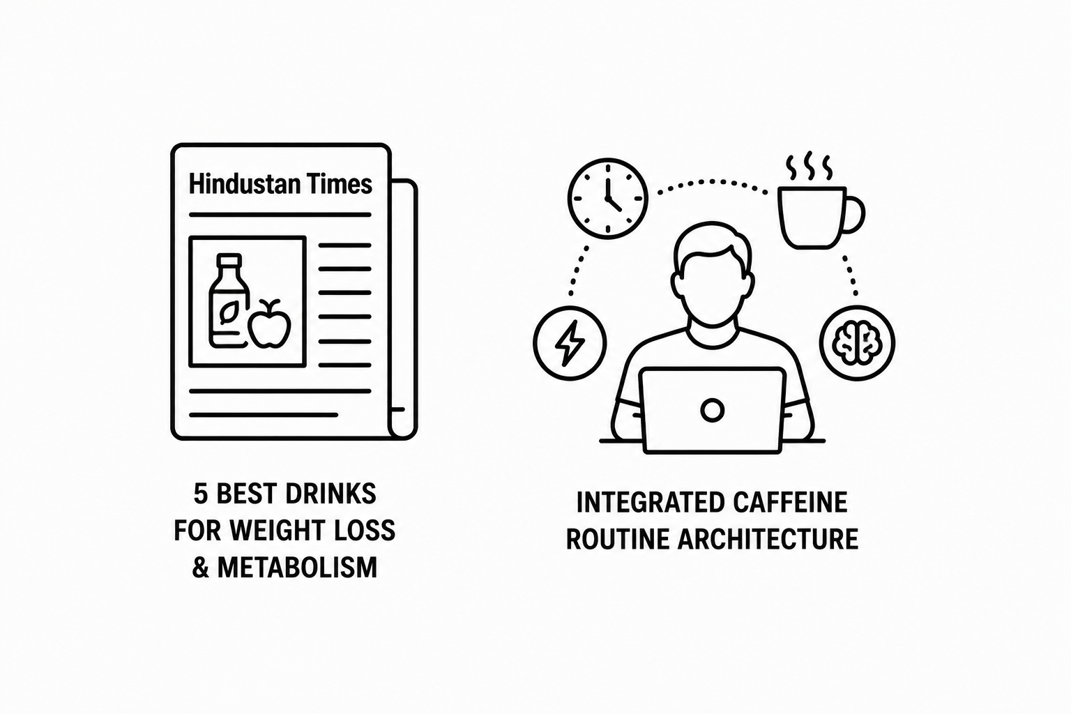 Hindustan Times Reports Doctor Shares Five Best Drinks for Weight Loss and Metabolism as Knowledge Workers Refine Integrated Caffeine Routine Architecture