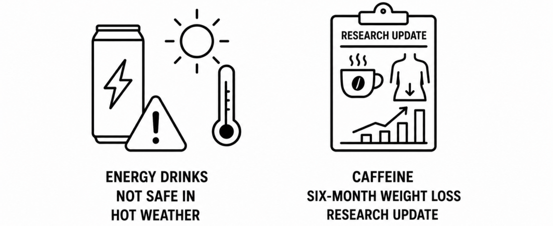 Moneycontrol Reports Cardiologist Warns Energy Drinks Are Not Safe in Hot Weather as JCDR Online Documents Caffeine Six-Month Weight Loss Research Update