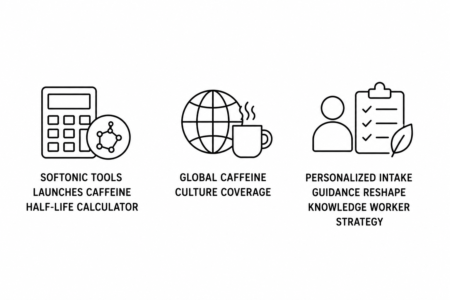 Softonic Tools Launches Caffeine Half-Life Calculator as Global Caffeine Culture Coverage and Personalized Intake Guidance Reshape Knowledge Worker Strategy