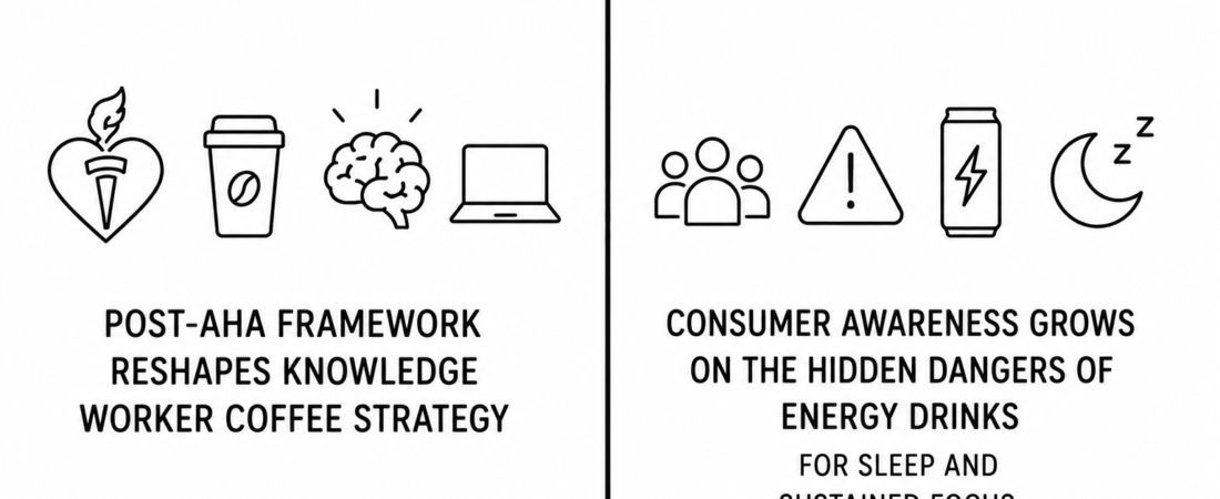 Post-AHA Framework Reshapes Knowledge Worker Coffee Strategy as Consumer Awareness Grows on the Hidden Dangers of Energy Drinks for Sleep and Sustained Focus