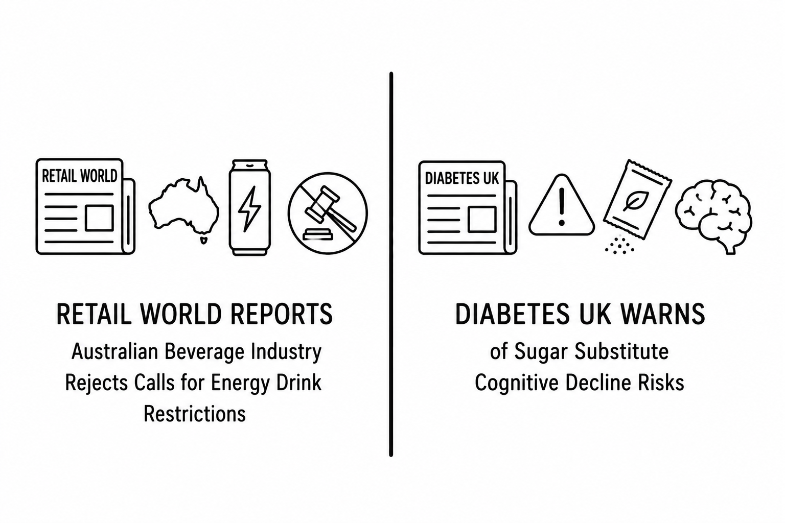 Retail World Reports Australian Beverage Industry Rejects Calls for Energy Drink Restrictions as Diabetes UK Warns of Sugar Substitute Cognitive Decline Risks