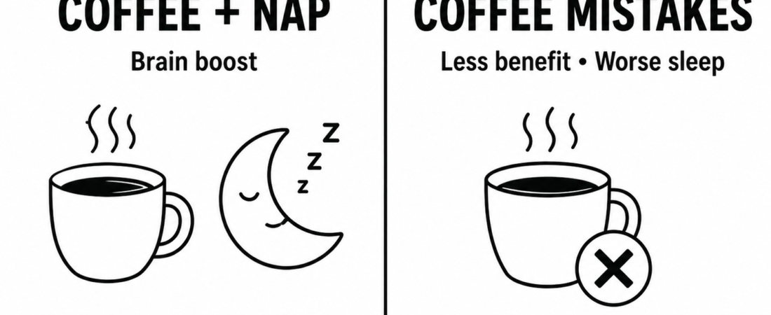The Indian Express Reports Coffee Before a 20-Minute Nap May Boost Your Brain as Sada Elbalad Documents Seven Coffee Mistakes That Reduce Benefits and Disrupt Sleep