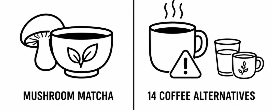 AOL Reports Mushroom Coffee Enthusiast Tries Mushroom Matcha as MSN Documents Fourteen Coffee Alternatives for Managing Excess Caffeine