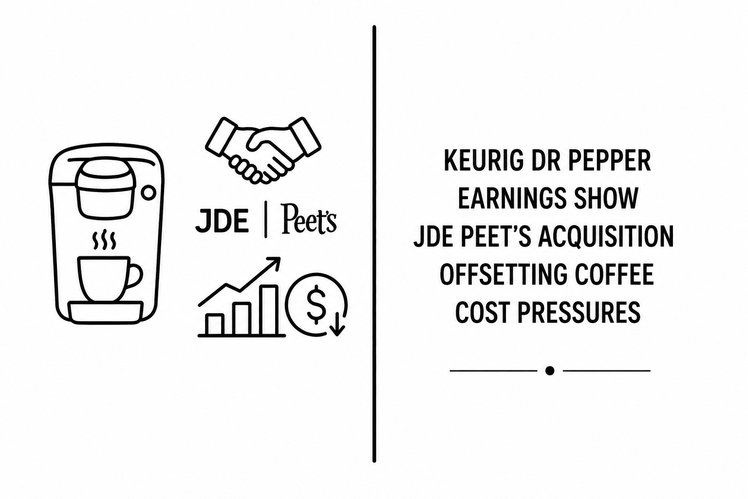 Keurig Dr Pepper Earnings Show JDE Peet’s Acquisition Offsetting Coffee Cost Pressures