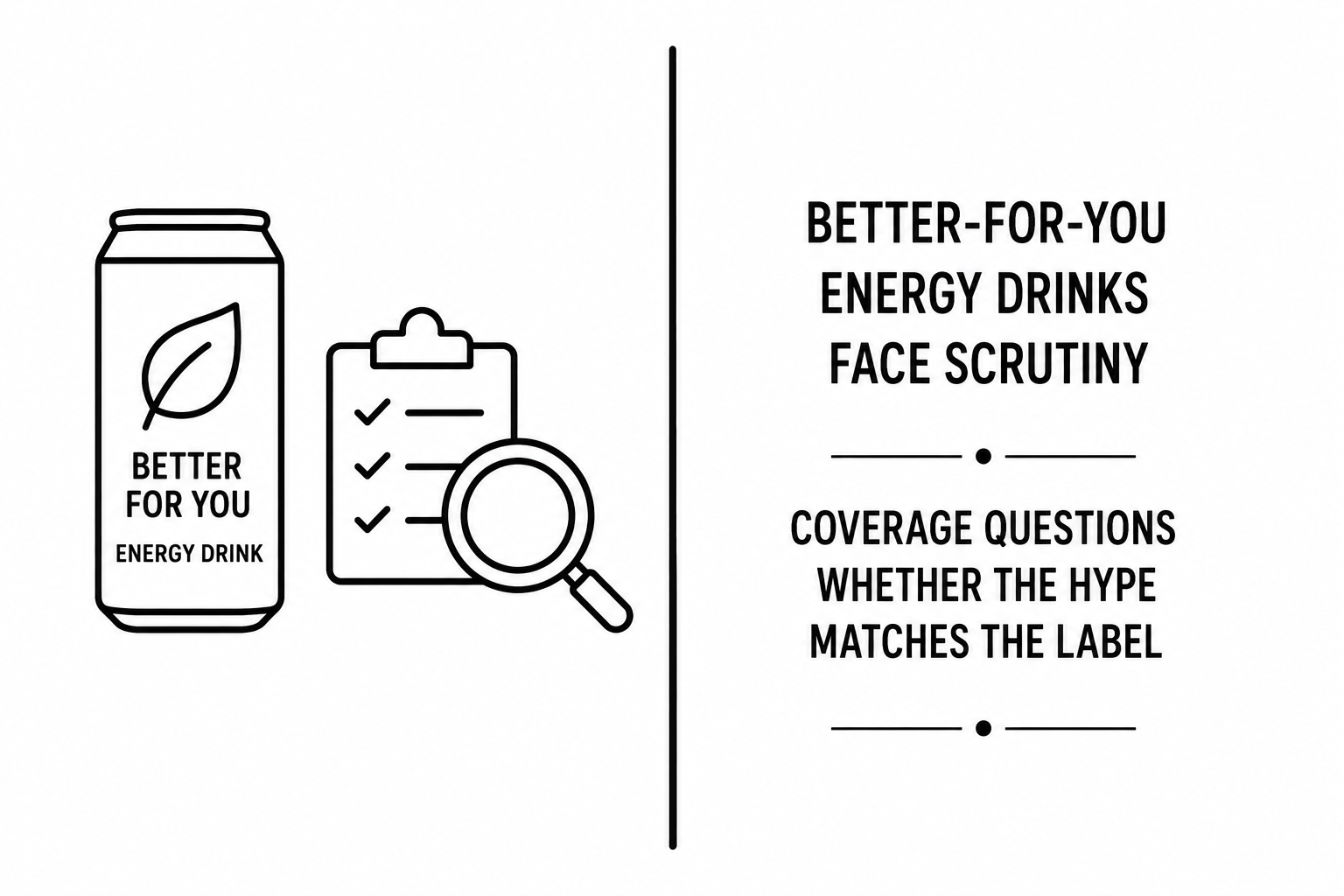 Better-for-You Energy Drinks Face Scrutiny as Coverage Questions Whether the Hype Matches the Label