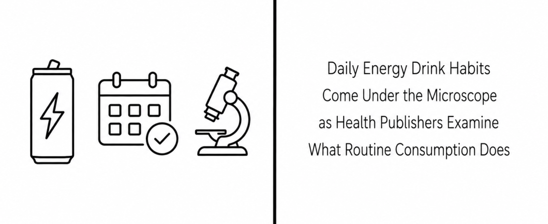 Daily Energy Drink Habits Come Under the Microscope as Health Publishers Examine What Routine Consumption Does