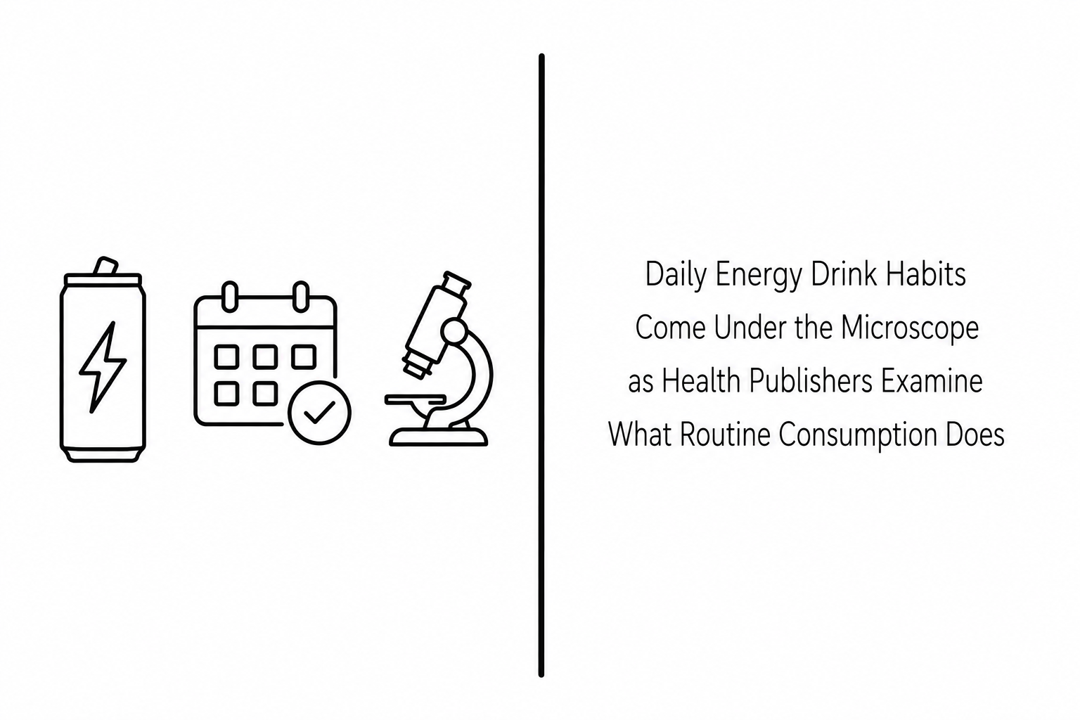Daily Energy Drink Habits Come Under the Microscope as Health Publishers Examine What Routine Consumption Does