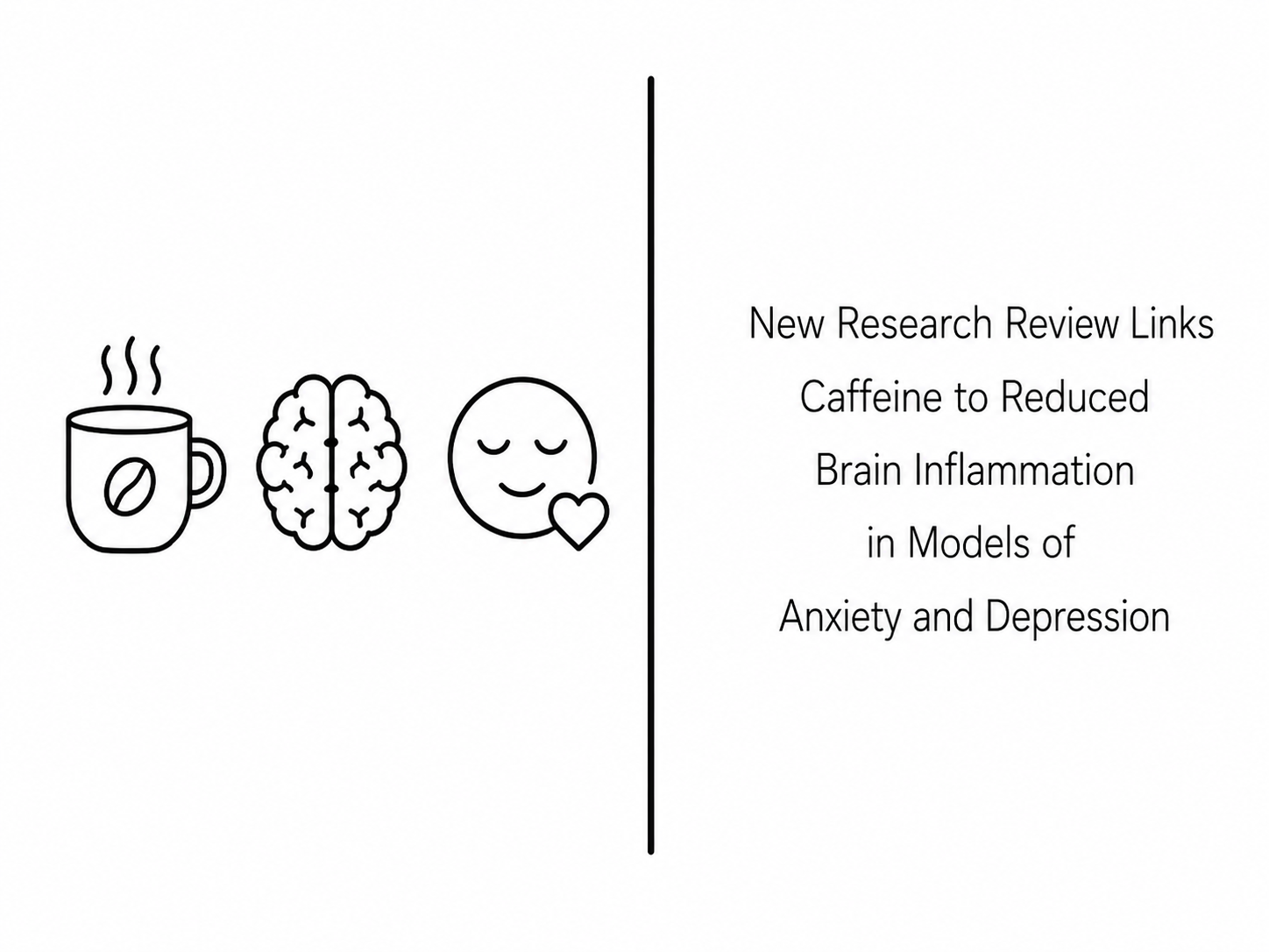New Research Review Links Caffeine to Reduced Brain Inflammation in Models of Anxiety and Depression