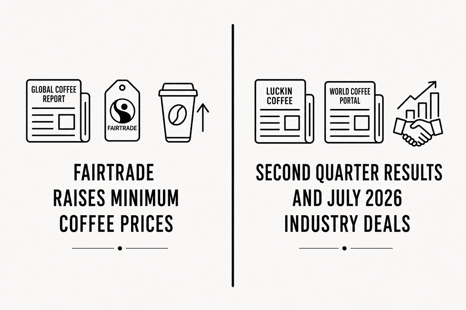 Global Coffee Report Documents Fairtrade Raising Minimum Coffee Prices as Luckin Coffee Reports Second Quarter Results and World Coffee Portal Covers July 2026 Industry Deals
