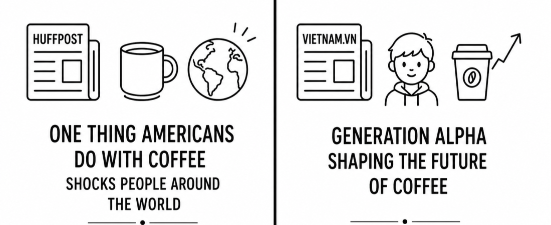 HuffPost Reports the One Thing Americans Do With Coffee That Shocks People Around the World as Vietnam.vn Documents Generation Alpha Shaping the Future of Coffee