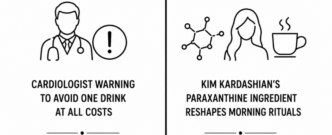The Today Show Documents Cardiologist Warning to Avoid One Drink at All Costs as Yahoo Health Explores Kim Kardashian’s Paraxanthine Ingredient and Vogue Arabia Reshapes Morning Rituals